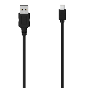 Hama Essential Line, USB-A - USB mini, позолоченный, 1,5 м, черный - Кабель 00300068