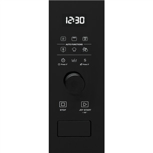 Whirlpool, 25 L, 900 W, black - Built-in Microwave Oven with Grill