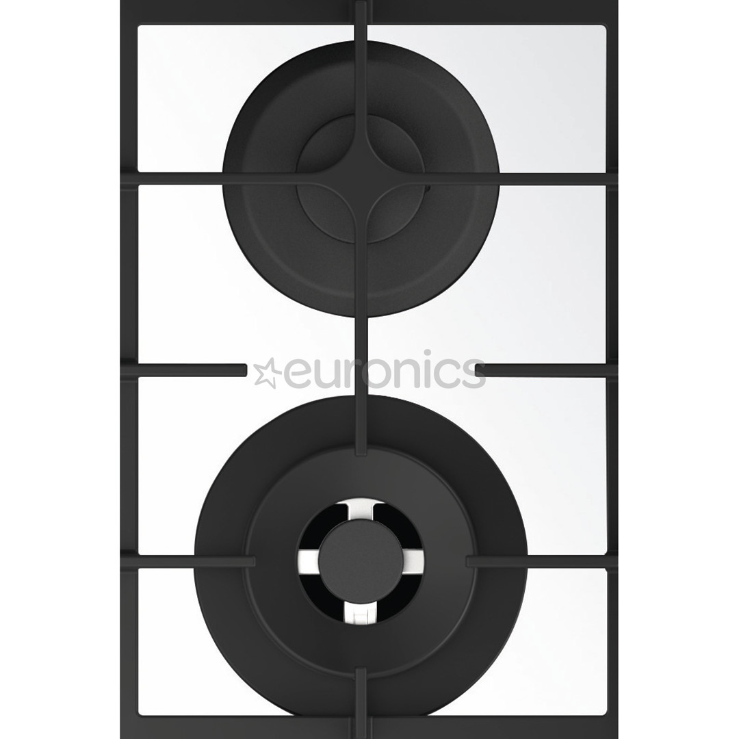 Whirlpool, double zone, width 59 cm, white - Built-in Gas Hob
