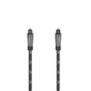 Hama Audio Optical Fibre Cable, ODT, 3 m, melna - Kabelis 00205140