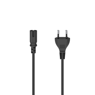 Hama power cord, 2-pin, черный - Кабель питания