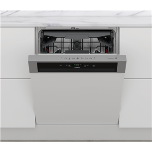 Whirlpool, 14 комплектов посуды - Интегрируемая посудомоечная машина WBC3C34PFX