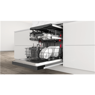 Whirlpool, 14 place settings - Built-in Dishwasher