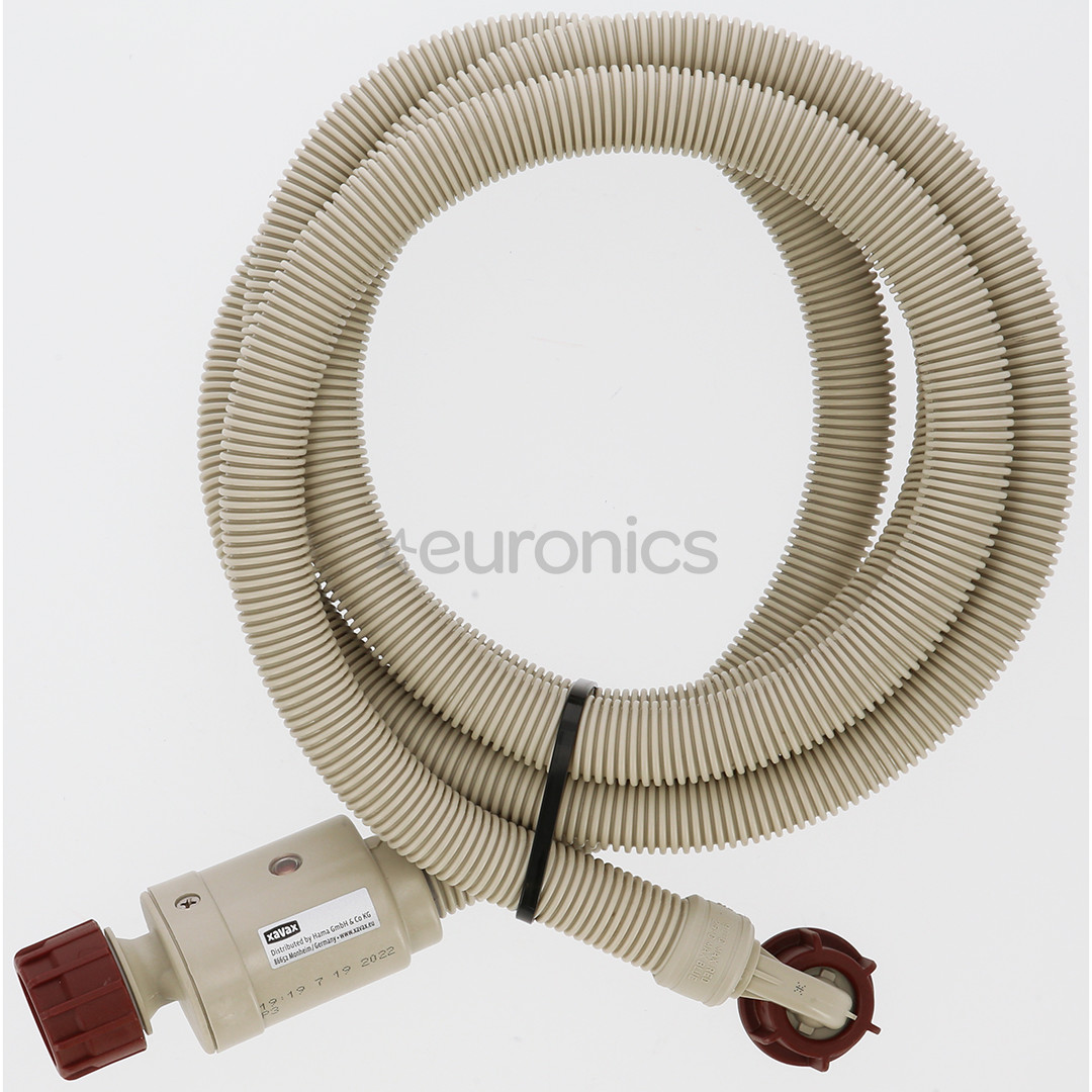 Xavax 2.5 m - Aqua Stop Hose for washing machine and dishwasher