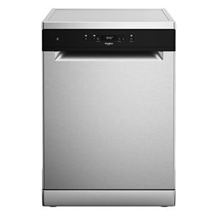 Whirlpool, 14 komplekti, platums 60 cm, sudraba - Trauku mazgājamā mašīna WFC3C33FX