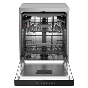 Whirlpool, 14 place settings, inox - Freestanding Dishwasher