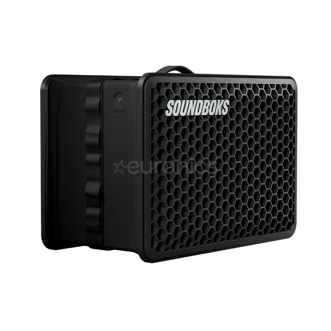 Soundboks Go, melna - Portatīvais bezvadu skaļrunis