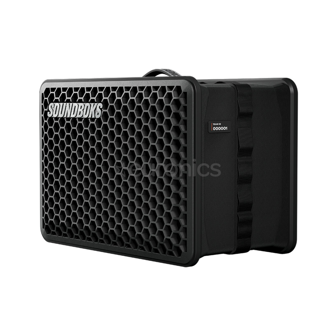 Soundboks Go, melna - Portatīvais bezvadu skaļrunis