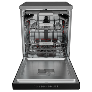 Whirlpool, 15 комплектов посуды, ширина 60 см, серебристый - Посудомоечная машина