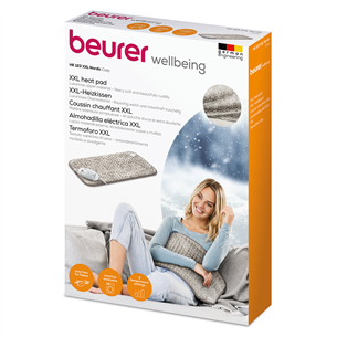 Beurer, 30x60 cm, beige - Heat pad