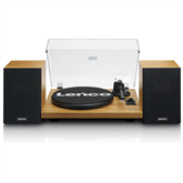 Lenco LS-500, walnut - Turntable with speakers