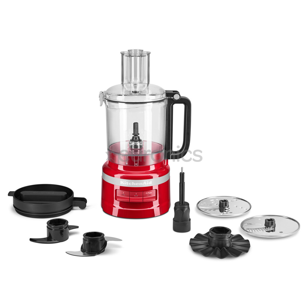 KitchenAid, 2,1 л, красный - Кухонный комбайн