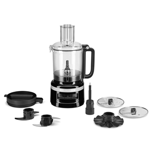 KitchenAid, 2,1 л, черный - Кухонный комбайн