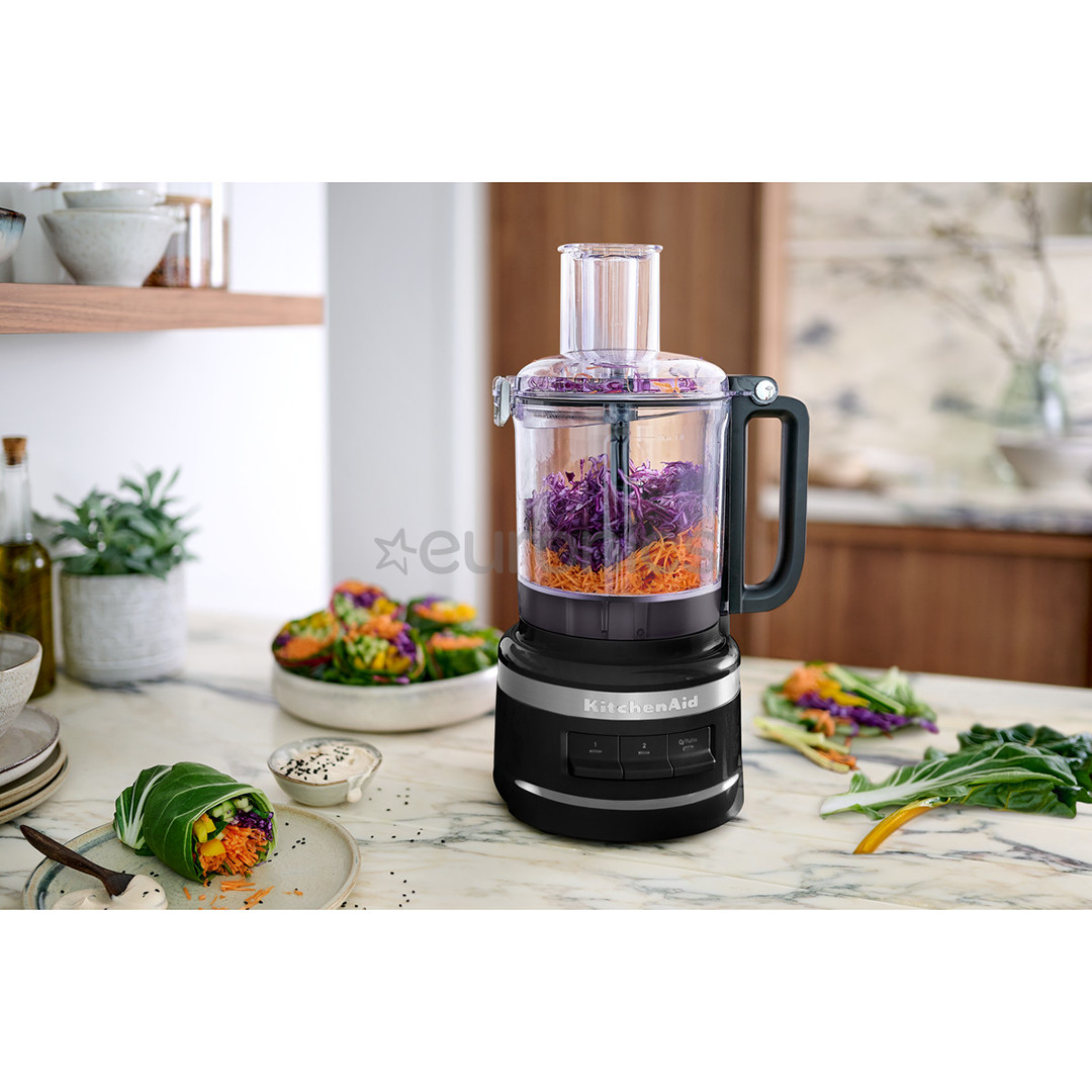 KitchenAid, 2.1 L, melna - Virtuves kombains