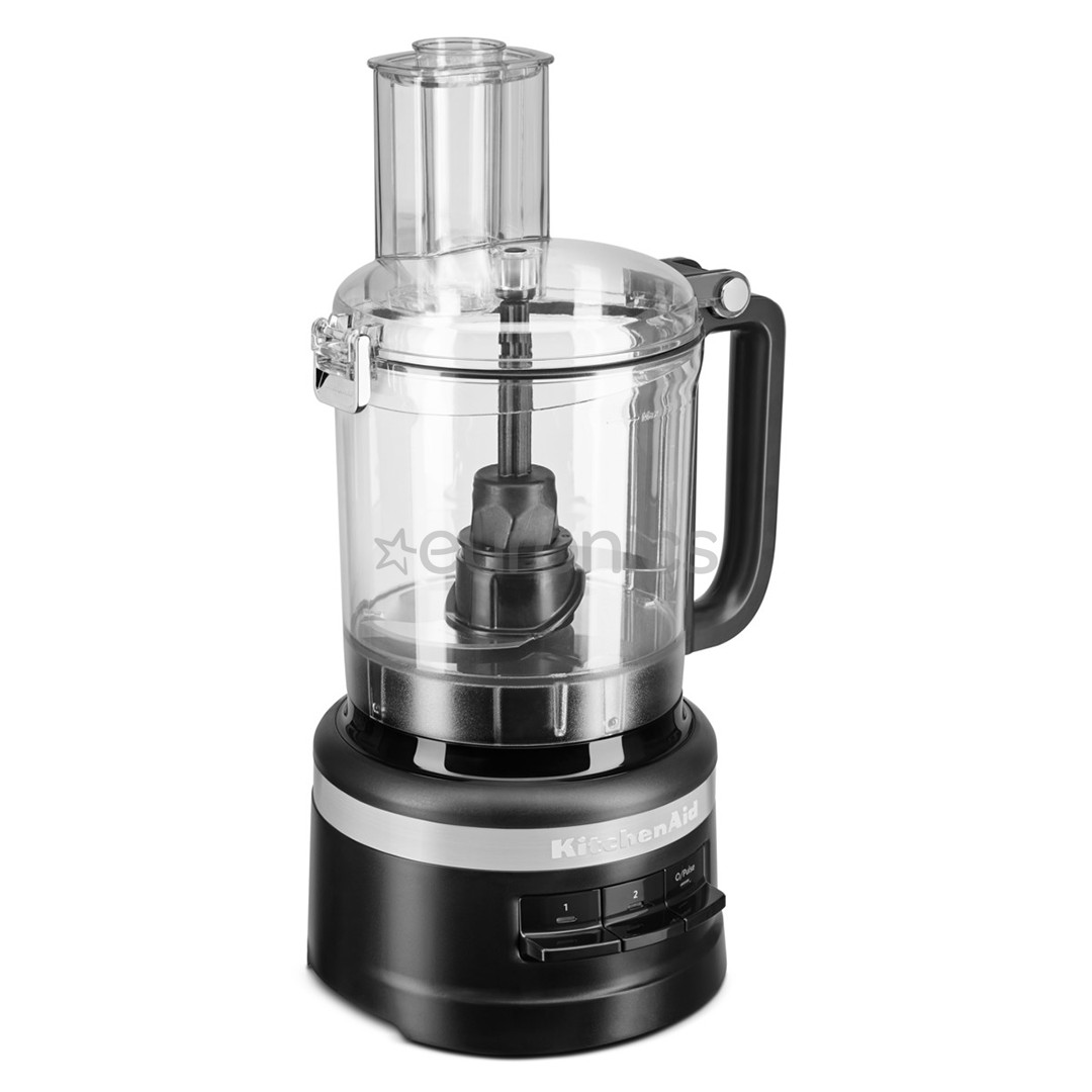KitchenAid, 2.1 L, matēta melna - Virtuves kombains