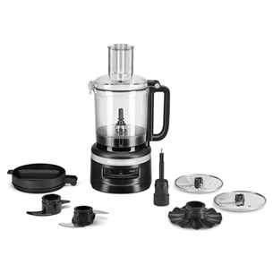 KitchenAid, 2,1 л, матовый черный - Кухонный комбайн