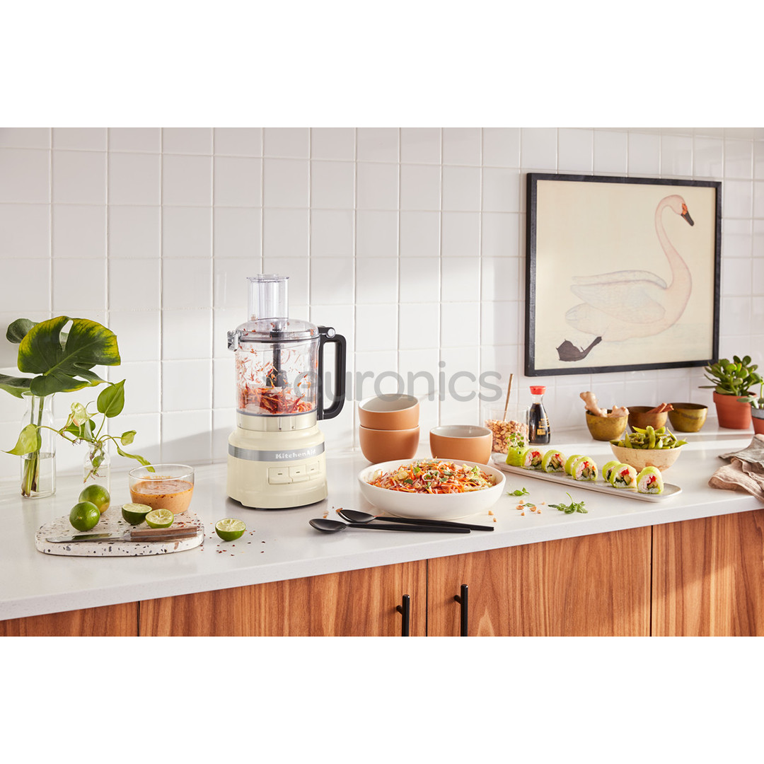 KitchenAid, 2,1 л, бежевый - Кухонный комбайн