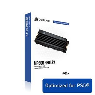 Corsair MP600 PRO LPX 2 TB, PS5 - SSD cietais disks CSSD-F2000GBMP600PLP
