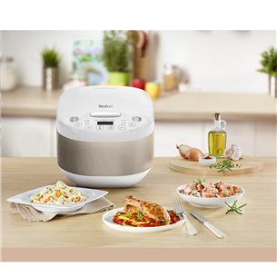 Tefal Simply Cook Plus, серебристый - Мультиварка