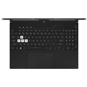 ASUS TUF Dash F15, 15,6", WQHD, 165 Гц, i7, 16 ГБ, 1 ТБ, RTX 3070, ENG, черный - Ноутбук