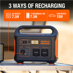 Jackery Explorer 1000 Portable Power Station, 1002 Wh - Pārnēsājama spēkstacija