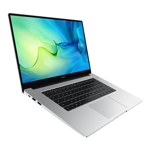 Huawei MateBook D 15 2022, 15.6'', i5, 8 GB, 512 GB, W11H, sudraba - Portatīvais dators