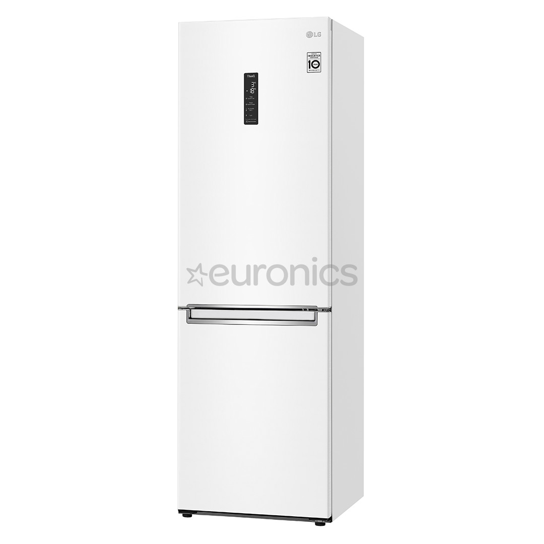 LG, No Frost, 341 L, height 186 cm, white - Refrigerator