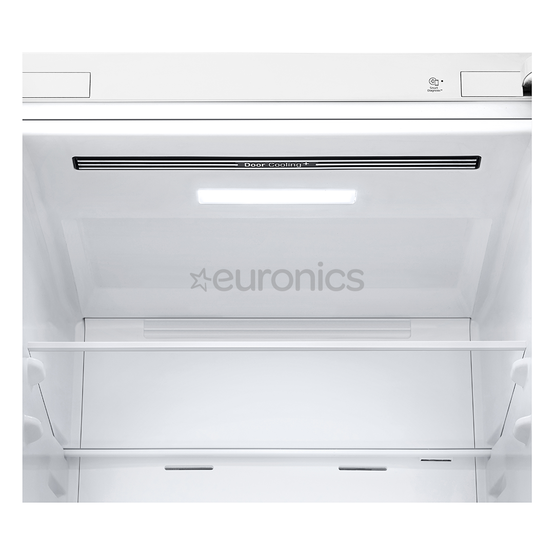 LG, No Frost, 341 L, height 186 cm, white - Refrigerator