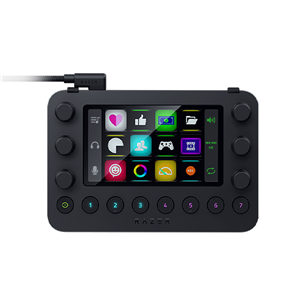 Razer Stream Controller, melna - Straumēšanas kontrolieris RZ20-04350100-R3M1