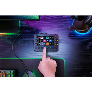 Razer Stream Controller, melna - Straumēšanas kontrolieris