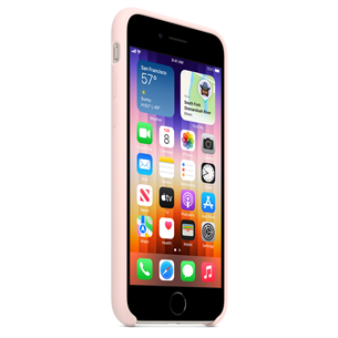 Apple iPhone 7/8/SE 2020 Silicone Case, rozā - Apvalks viedtālrunim