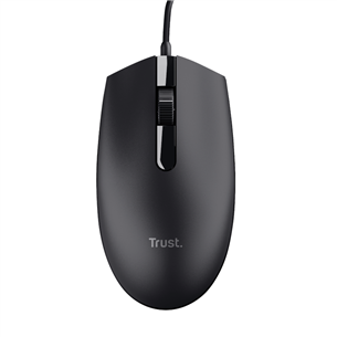 Trust Basi, black - Wired Optical Mouse