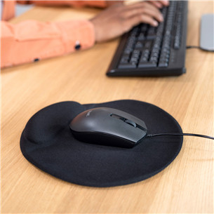 Trust Basi, black - Wired Optical Mouse