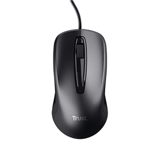 Trust Carve, black - Wired Optical Mouse