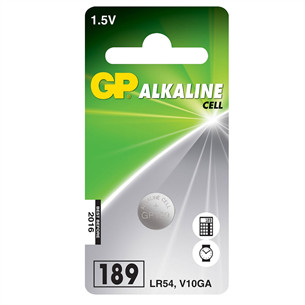 GP, LR54, 1.5 V -  Baterija