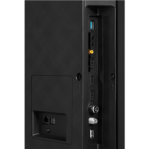 Hisense A63H, LCD 4K UHD, 55", sānu statīvs, melna - Televizors