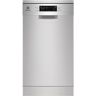 Electrolux 700 Slim, 10 komplekti, platums 45 cm, nerūsējošā tērauda - Trauku mazgājamā mašīna ESG43310SX
