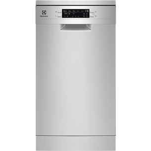 Electrolux 700 Slim, 10 komplekti, platums 45 cm, nerūsējošā tērauda - Trauku mazgājamā mašīna ESG43310SX