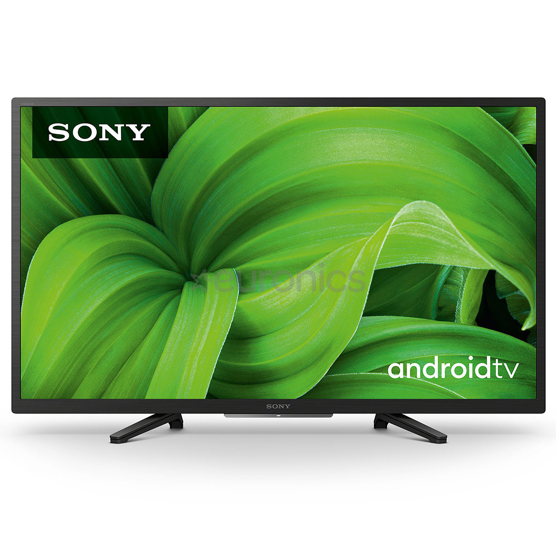 Sony W800, 32'', HD, LED LCD, Smart TV, sānu statīvs, melna - Televizors