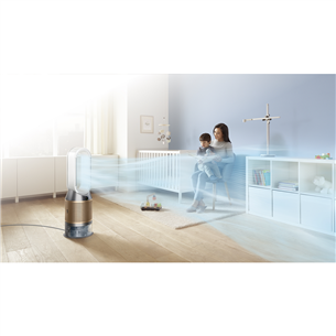 Dyson Humidify + Cool Formaldehyde, zelta - Gaisa attīrītājs-mitrinātājs