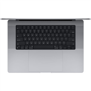 Apple MacBook Pro 16 (2023), M2 Pro 12C/19C, 16 GB, 512 GB, RUS, tumši pelēka - Portatīvais dators