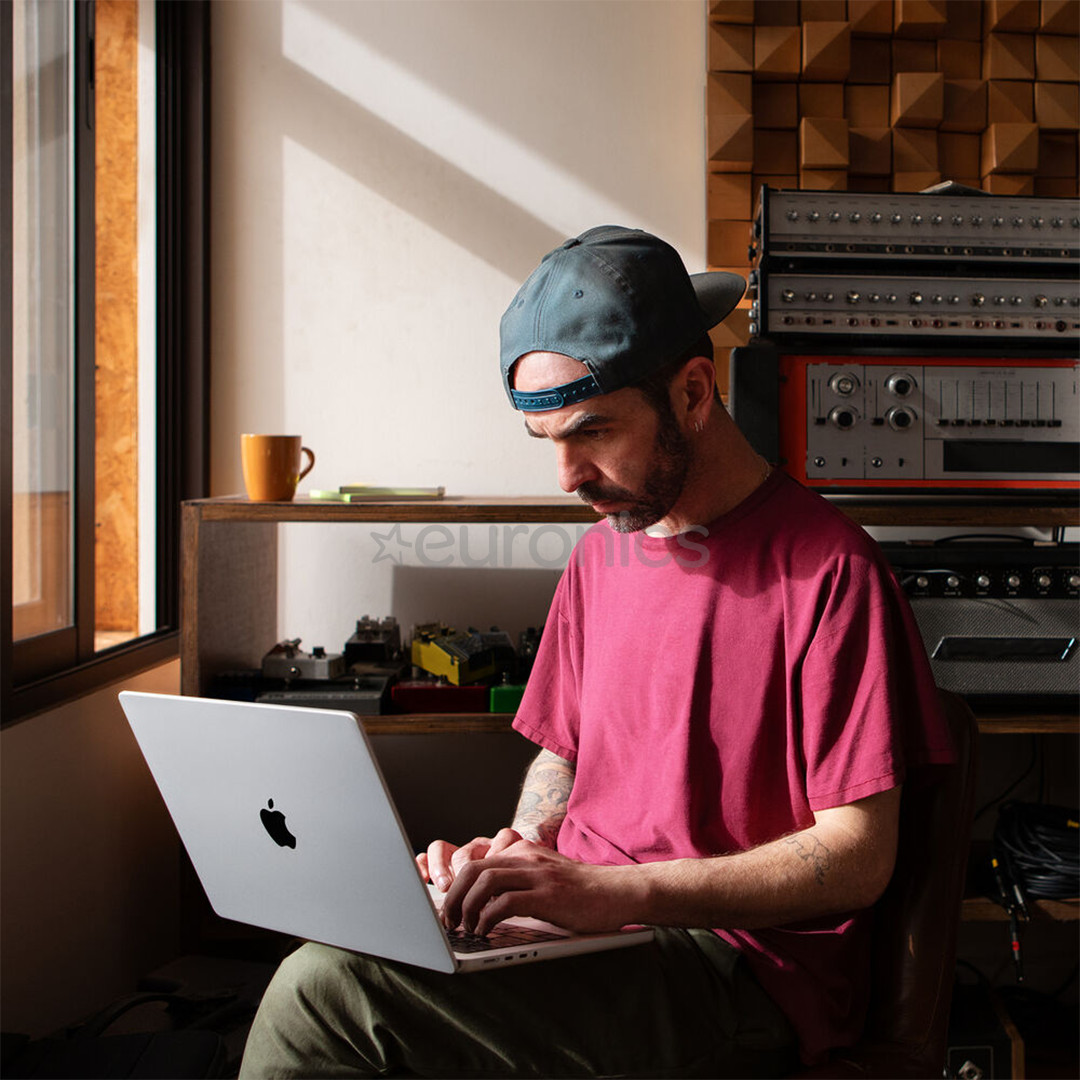 Apple MacBook Pro 16 (2023), M2 Pro 12C/19C, 16 GB, 512 GB, RUS, tumši pelēka - Portatīvais dators