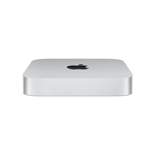 Apple Mac Mini (2023), M2 8C/10C, 8 ГБ, 256 ГБ, серебристый - Настольный компьютер