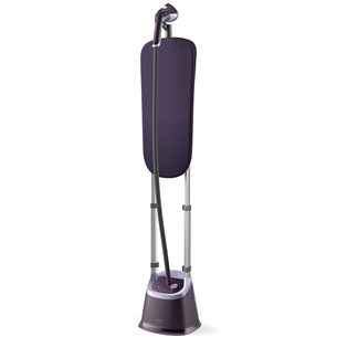 Philips Stand Steamer 3000 Series, XL StyleBoard, purple - Ironing system STE3180/30