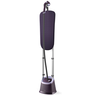 Philips Stand Steamer 3000, XL StyleBoard, violeta - Tvaika gludināšanas sistēma