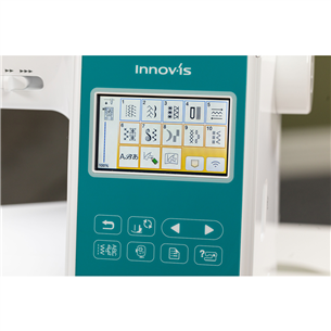 Brother Innovis F580VM1, balta - Šujmašīna-izšūšanas mašīna