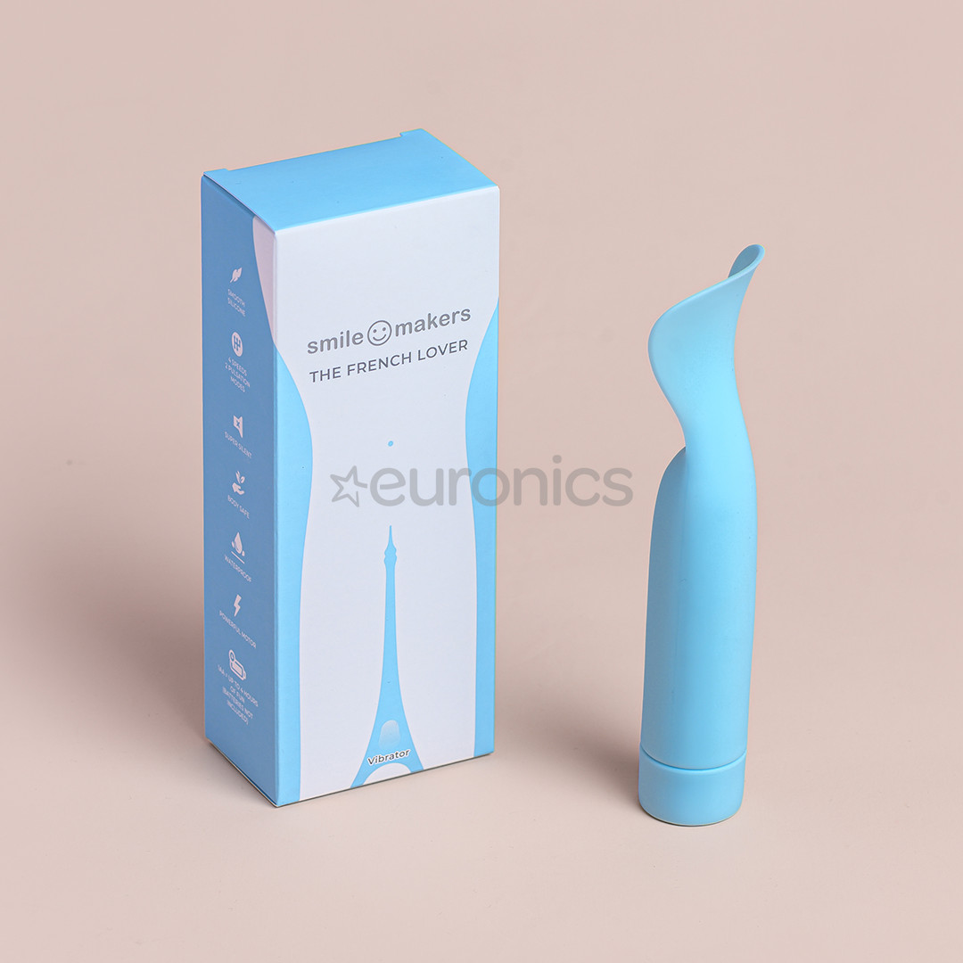 Smile Makers The French Lover, light blue - Personal massager