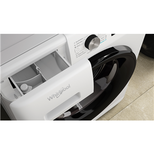 Whirlpool, 8 kg, dziļums 63 cm, 1400 apgr/min., balta - Veļas mazgājamā mašīna ar priekšējo ielādi