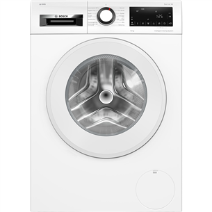 Bosch Series 6, 10 kg, dziļums 58.8 cm, 1400 apgr/min., balta - Veļas mazgājamā mašīna ar priekšējo ielādi WGG254AASN