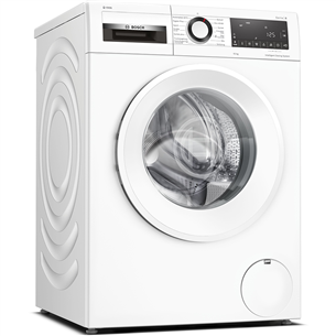 Bosch Series 6, 10 kg, dziļums 58.8 cm, 1400 apgr/min., balta - Veļas mazgājamā mašīna ar priekšējo ielādi